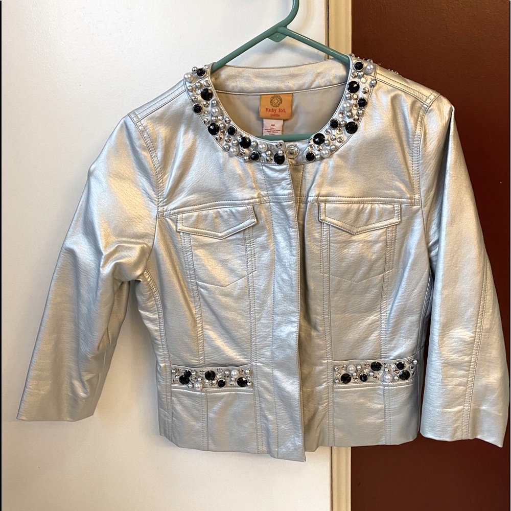 Faux Leather Jacket